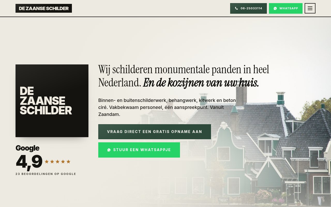 Voorstel 2 op een computerscherm